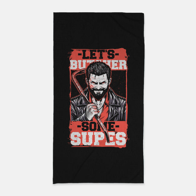 Super Heroes Hunter-None-Beach-Towel-Studio Mootant