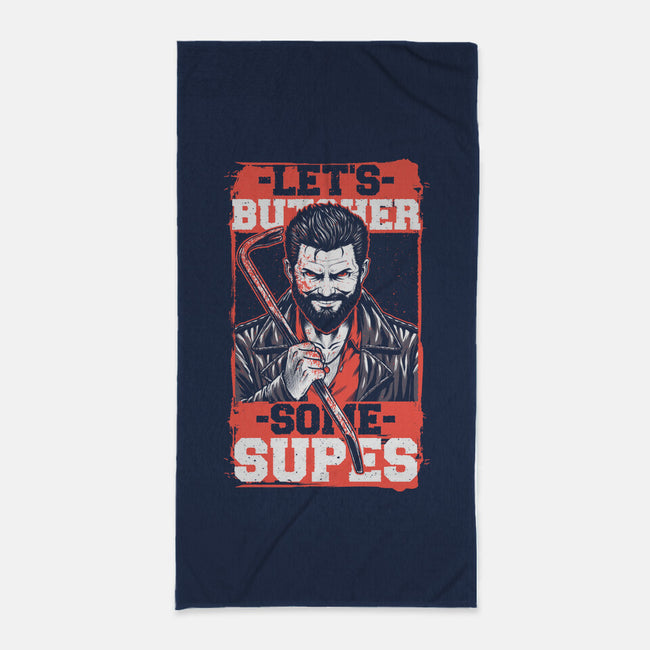 Super Heroes Hunter-None-Beach-Towel-Studio Mootant