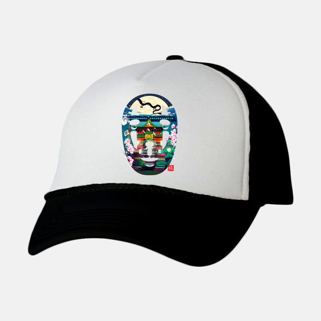 Spirited Journey-Unisex-Trucker-Hat-Arinesart