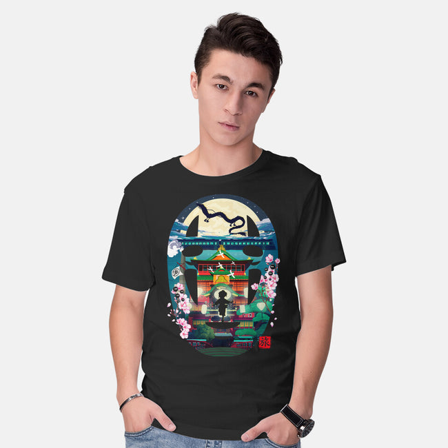 Spirited Journey-Mens-Basic-Tee-Arinesart