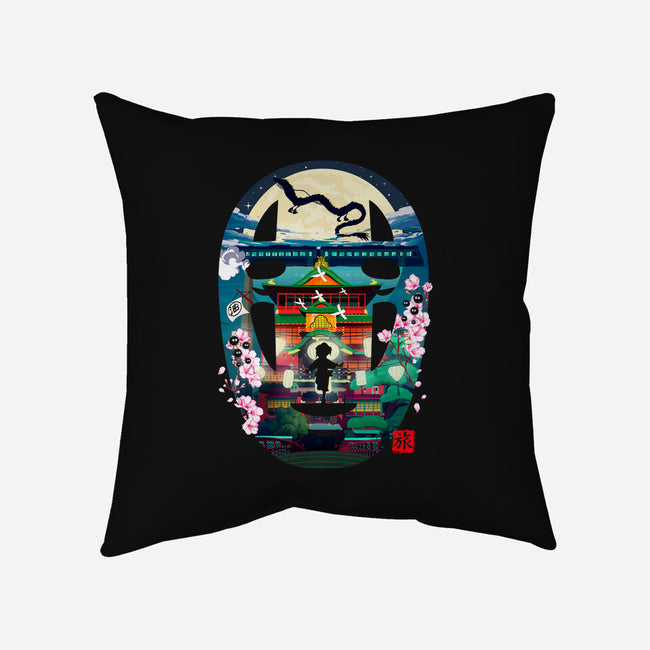 Spirited Journey-None-Removable Cover-Throw Pillow-Arinesart