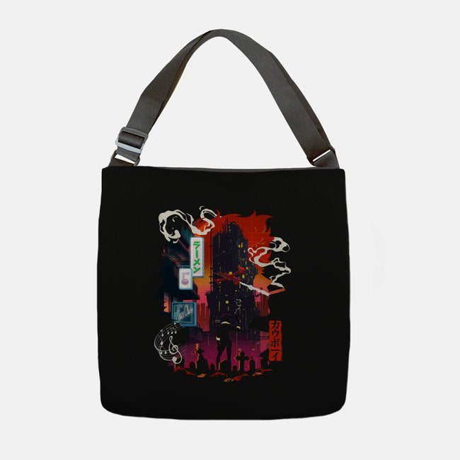 Cowboy From Mars-None-Adjustable Tote-Bag-Arinesart