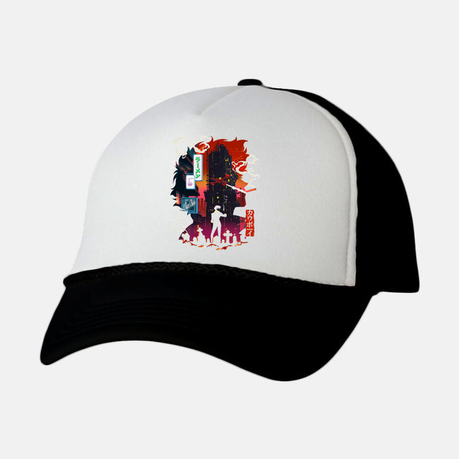 Cowboy From Mars-Unisex-Trucker-Hat-Arinesart