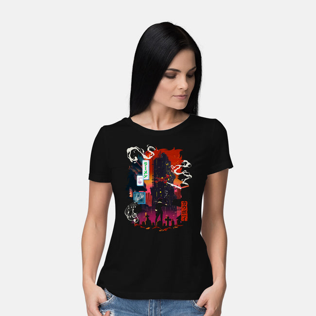 Cowboy From Mars-Womens-Basic-Tee-Arinesart