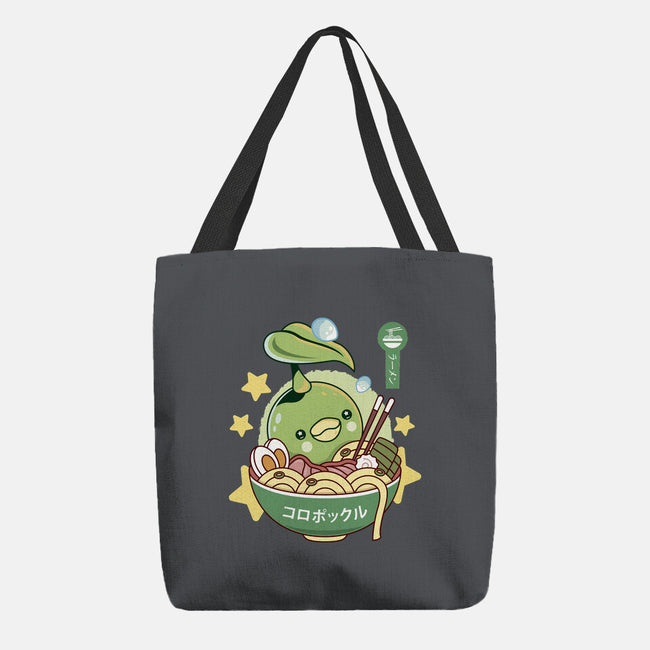 Korpokkur Ramen-None-Basic Tote-Bag-LAGELANTEE