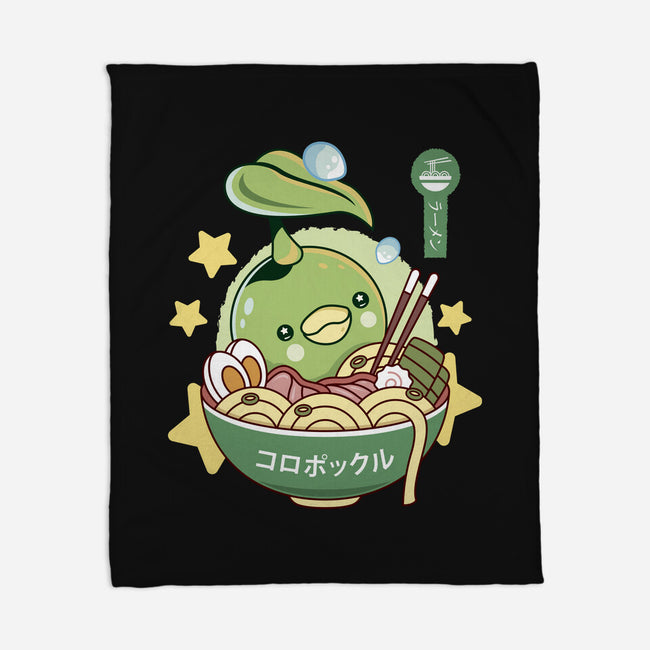 Korpokkur Ramen-None-Fleece-Blanket-LAGELANTEE