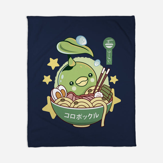 Korpokkur Ramen-None-Fleece-Blanket-LAGELANTEE