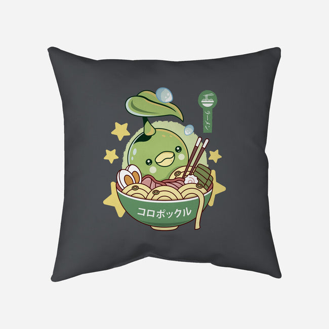 Korpokkur Ramen-None-Removable Cover-Throw Pillow-LAGELANTEE