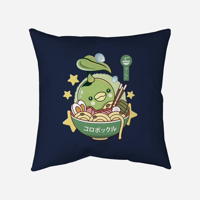 Korpokkur Ramen-None-Removable Cover-Throw Pillow-LAGELANTEE