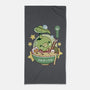 Korpokkur Ramen-None-Beach-Towel-LAGELANTEE