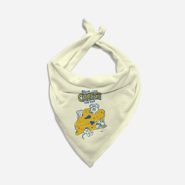 Cheese The Day-Dog-Bandana-Pet Collar-Henrique Torres