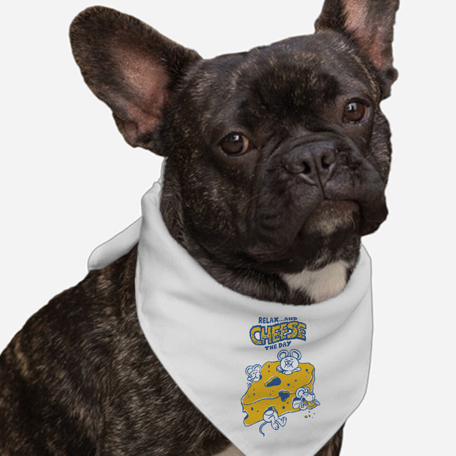 Cheese The Day-Dog-Bandana-Pet Collar-Henrique Torres