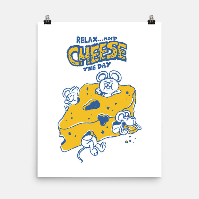 Cheese The Day-None-Matte-Poster-Henrique Torres