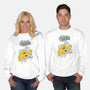 Cheese The Day-Unisex-Crew Neck-Sweatshirt-Henrique Torres