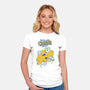 Cheese The Day-Womens-Fitted-Tee-Henrique Torres