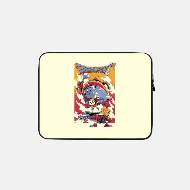 Breakfast Quest-None-Zippered-Laptop Sleeve-Henrique Torres