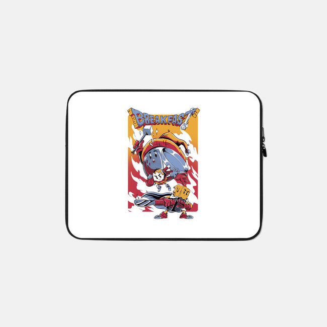 Breakfast Quest-None-Zippered-Laptop Sleeve-Henrique Torres