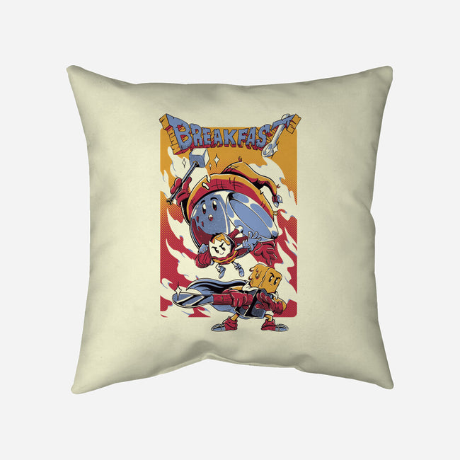 Breakfast Quest-None-Non-Removable Cover w Insert-Throw Pillow-Henrique Torres