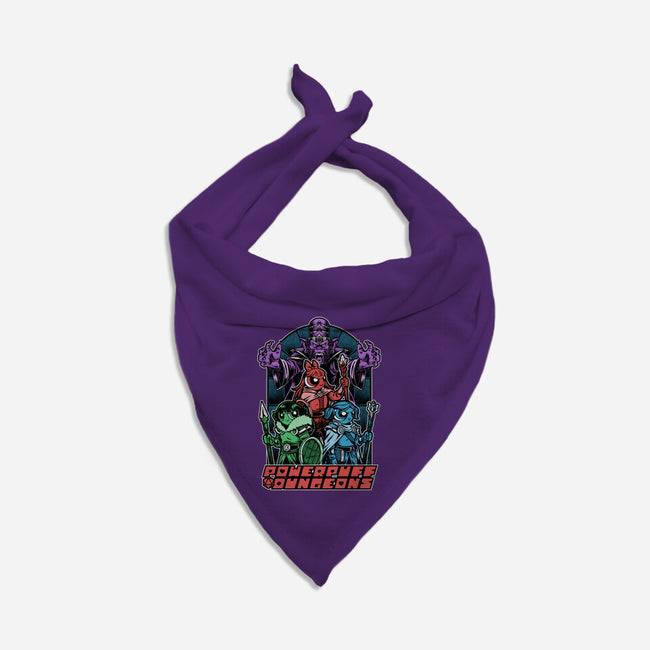 Power Girls Dungeons-Dog-Bandana-Pet Collar-Studio Mootant