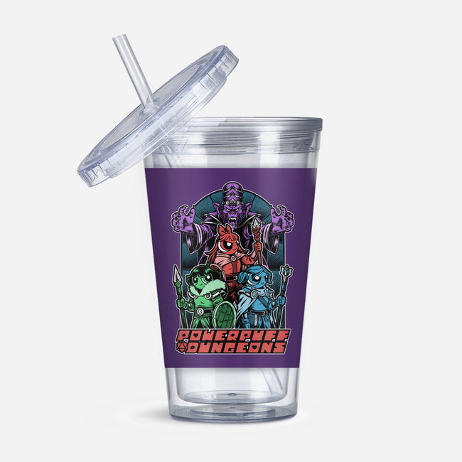 Power Girls Dungeons-None-Acrylic Tumbler-Drinkware-Studio Mootant