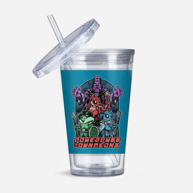 Power Girls Dungeons-None-Acrylic Tumbler-Drinkware-Studio Mootant