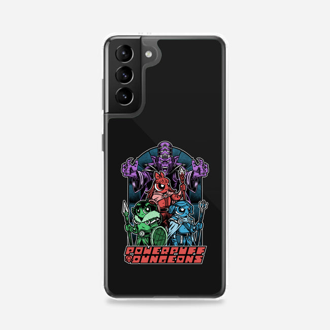 Power Girls Dungeons-Samsung-Snap-Phone Case-Studio Mootant