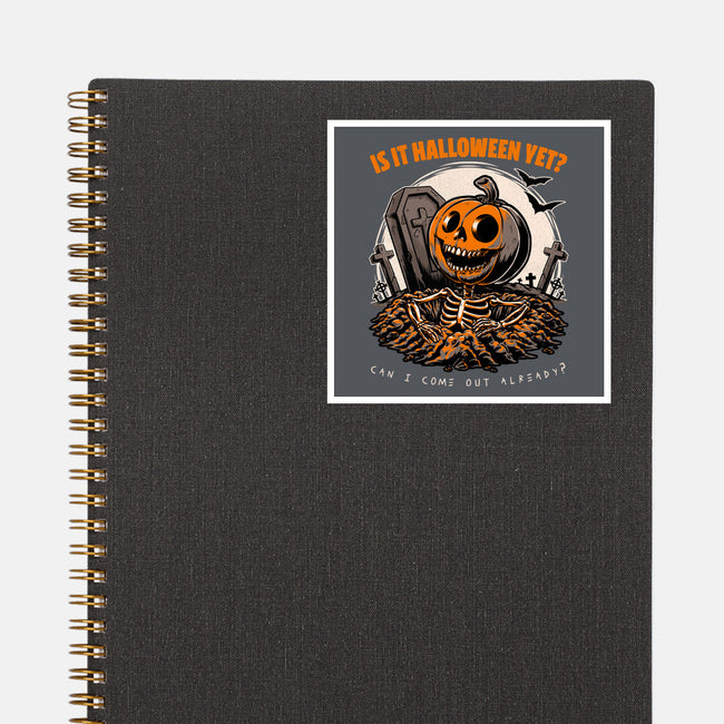 Halloween Approaches-None-Glossy-Sticker-Studio Mootant