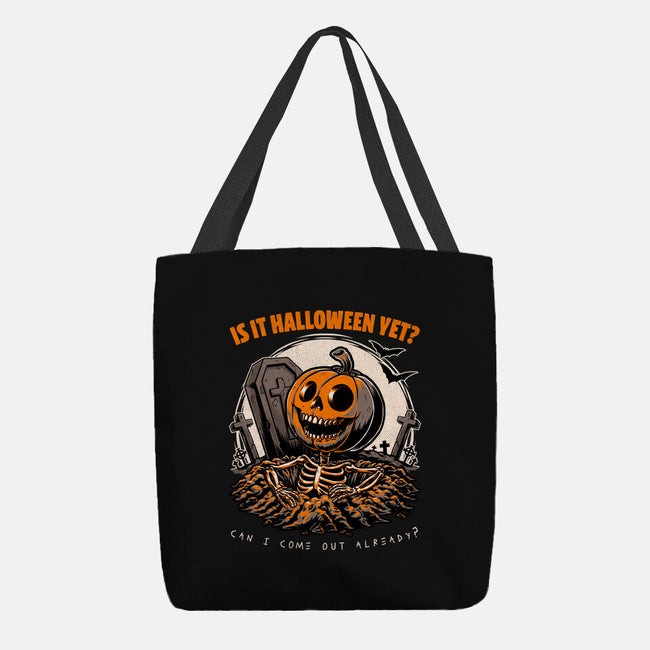 Halloween Approaches-None-Basic Tote-Bag-Studio Mootant