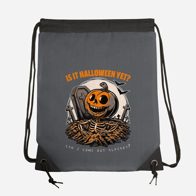 Halloween Approaches-None-Drawstring-Bag-Studio Mootant