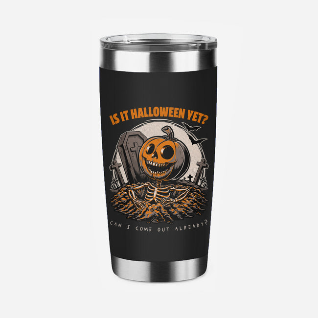 Halloween Approaches-None-Stainless Steel Tumbler-Drinkware-Studio Mootant