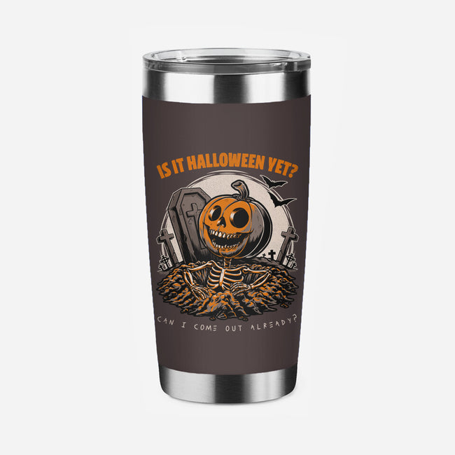 Halloween Approaches-None-Stainless Steel Tumbler-Drinkware-Studio Mootant