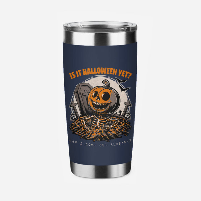 Halloween Approaches-None-Stainless Steel Tumbler-Drinkware-Studio Mootant