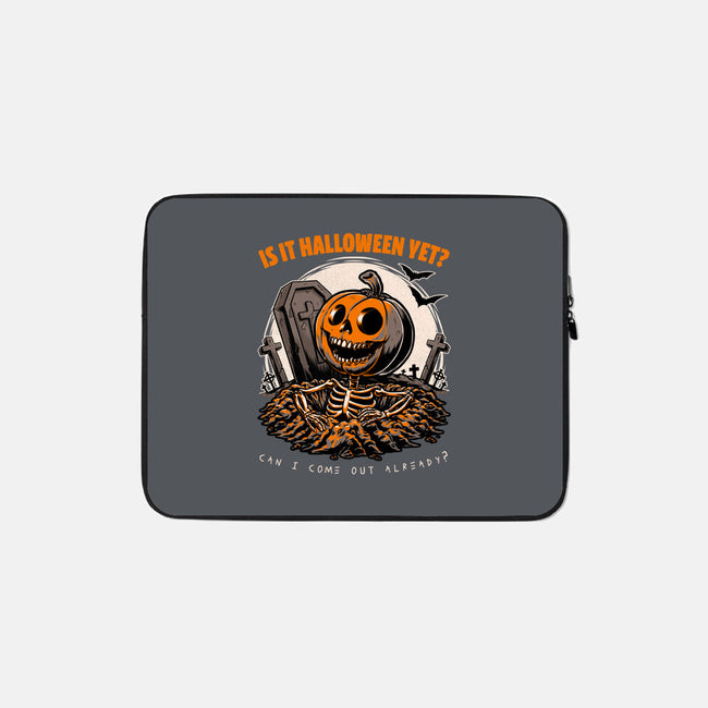 Halloween Approaches-None-Zippered-Laptop Sleeve-Studio Mootant