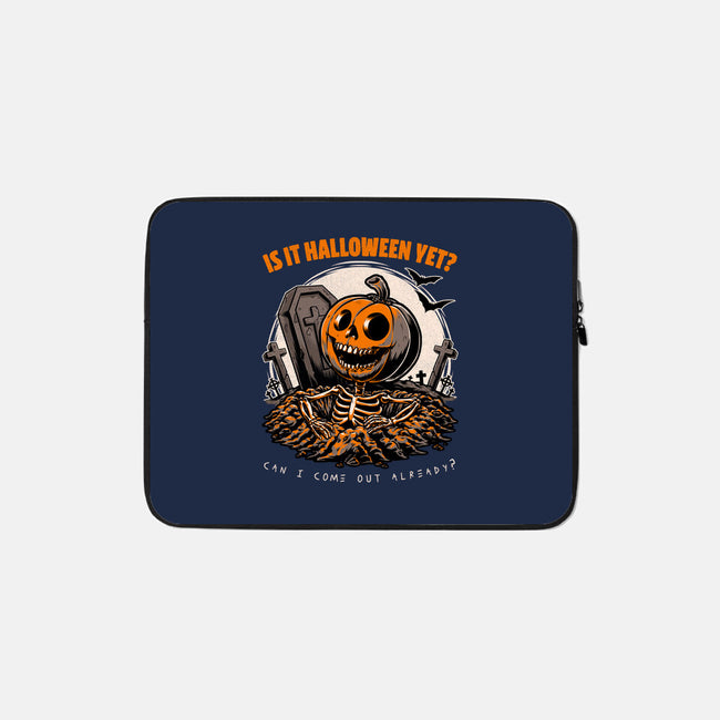 Halloween Approaches-None-Zippered-Laptop Sleeve-Studio Mootant