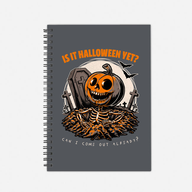 Halloween Approaches-None-Dot Grid-Notebook-Studio Mootant