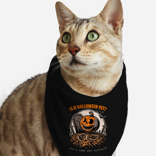 Halloween Approaches-Cat-Bandana-Pet Collar-Studio Mootant