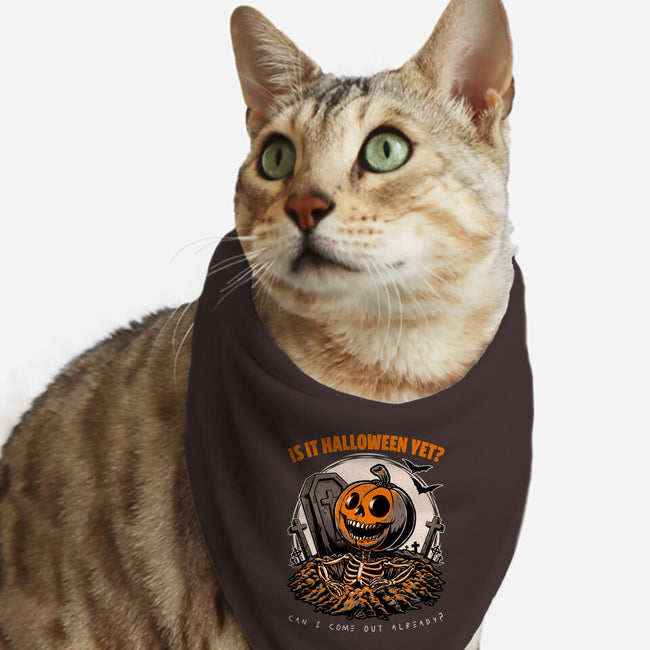 Halloween Approaches-Cat-Bandana-Pet Collar-Studio Mootant