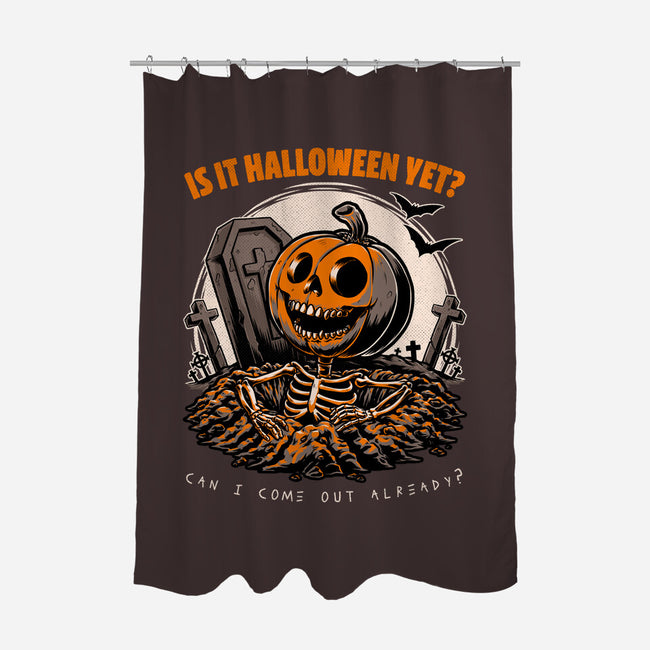 Halloween Approaches-None-Polyester-Shower Curtain-Studio Mootant