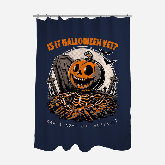 Halloween Approaches-None-Polyester-Shower Curtain-Studio Mootant