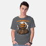 Halloween Approaches-Mens-Basic-Tee-Studio Mootant