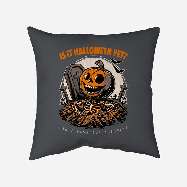 Halloween Approaches-None-Removable Cover w Insert-Throw Pillow-Studio Mootant