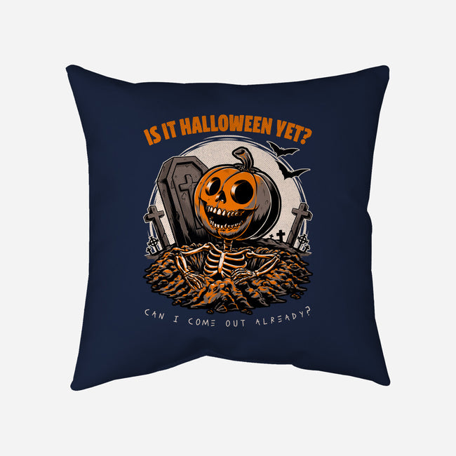 Halloween Approaches-None-Removable Cover w Insert-Throw Pillow-Studio Mootant