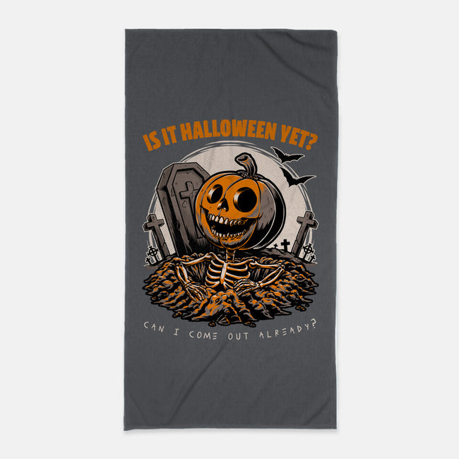 Halloween Approaches-None-Beach-Towel-Studio Mootant