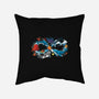 Infinity Sea-None-Removable Cover-Throw Pillow-Vallina84