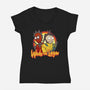 Wade And Logan Misadventure-Womens-V-Neck-Tee-kgullholmen