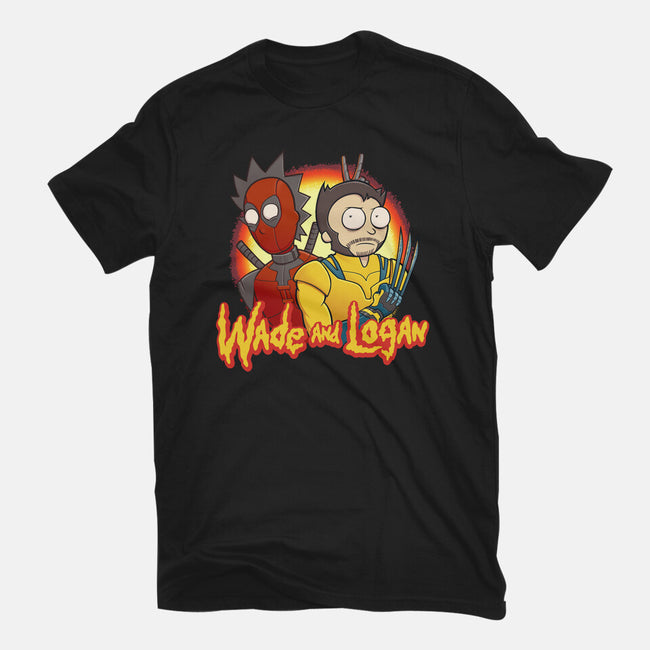 Wade And Logan Misadventure-Mens-Basic-Tee-kgullholmen