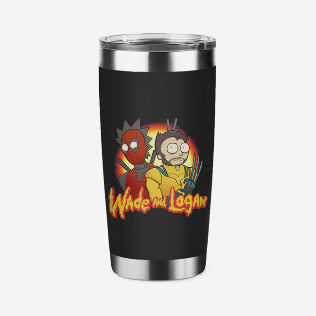 Wade And Logan Misadventure-None-Stainless Steel Tumbler-Drinkware-kgullholmen