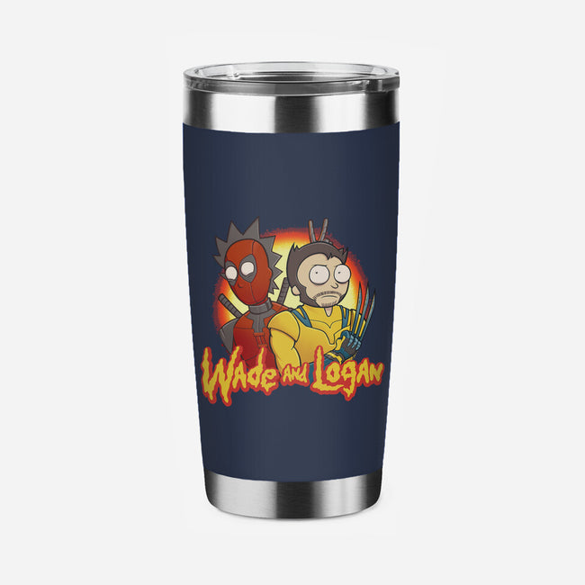 Wade And Logan Misadventure-None-Stainless Steel Tumbler-Drinkware-kgullholmen