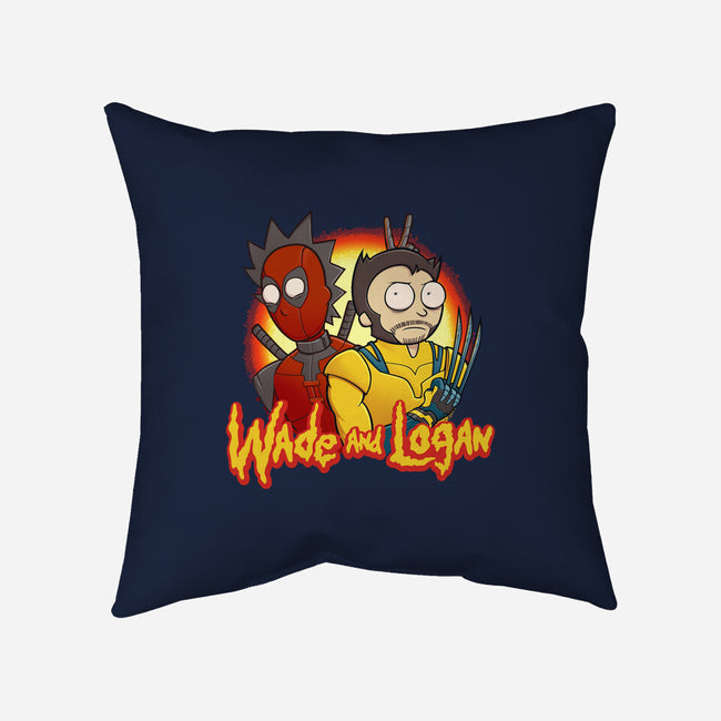 Wade And Logan Misadventure-None-Non-Removable Cover w Insert-Throw Pillow-kgullholmen