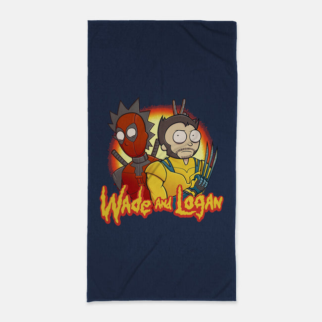 Wade And Logan Misadventure-None-Beach-Towel-kgullholmen